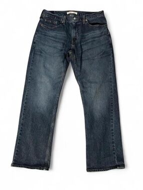 Levi Strauss‎ Signature Men's Relaxed Straight Jeans W30 L30 Dark Wash